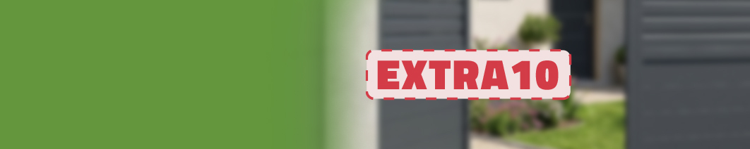 -10% felár kerítésekre és árnyékolástechnikai eszközökre