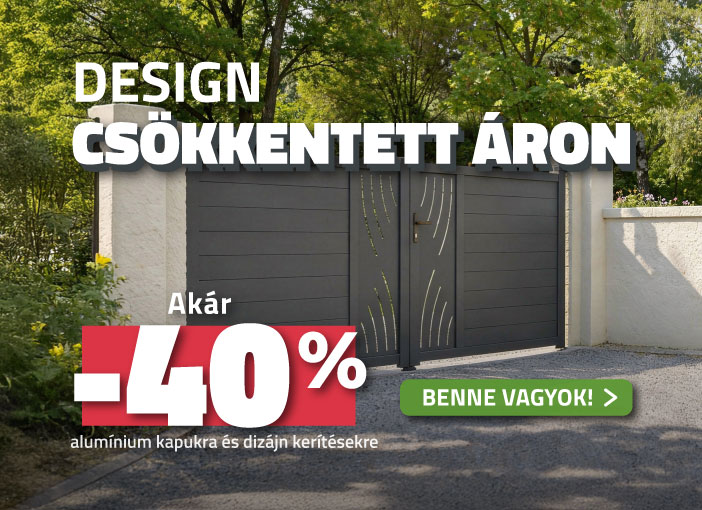 Design csökkentett áron