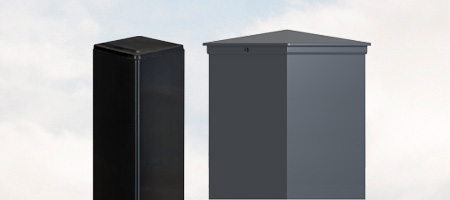 Oszlop kapuhoz és kiskapuhoz